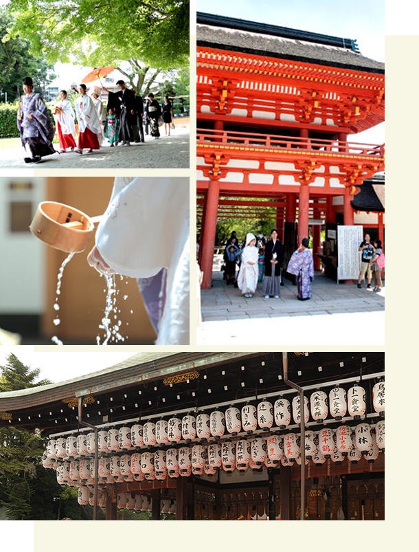 衣裳に特化した京都ならではの理想的な和装婚礼を 「京都さがの館」なら清楚で特別な装いで、より美しく