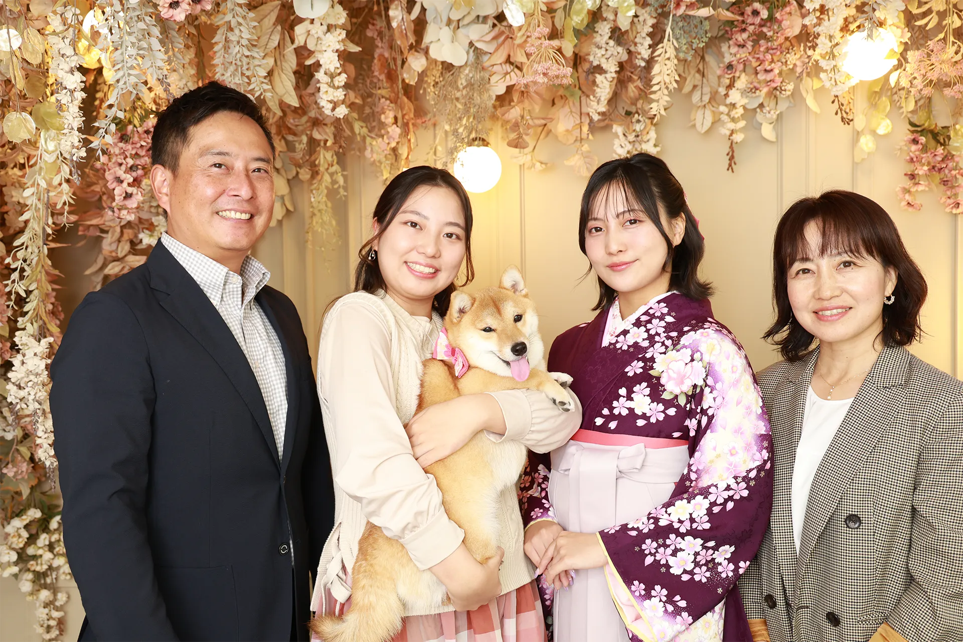 成人式・卒業式の前撮りペット撮影PGA