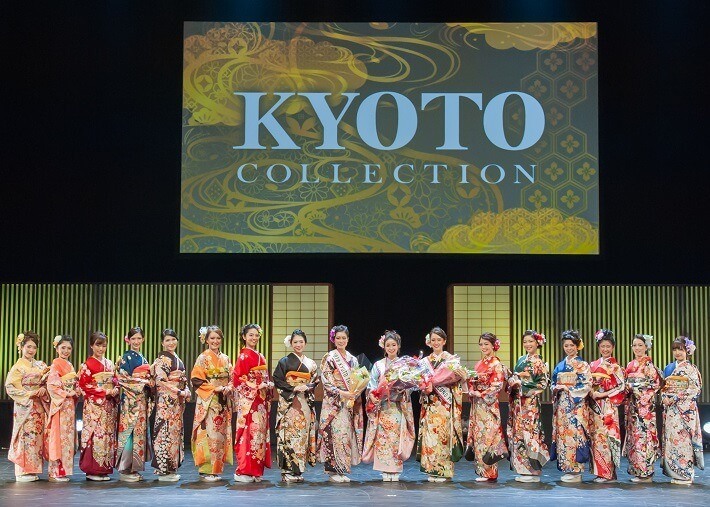 KYOTO COLLECTIONへ振袖を衣裳提供