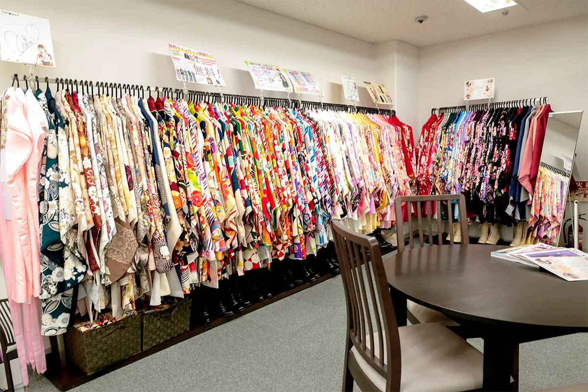 卒業式袴レンタル京都さがの館なんば店