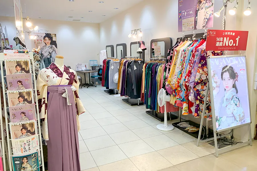 卒業式袴レンタル京都さがの館関大凛風館店