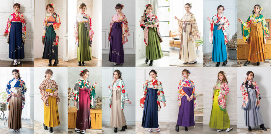 袴の色で印象が変わる 卒業式であなたがなりたい印象は 京都さがの館