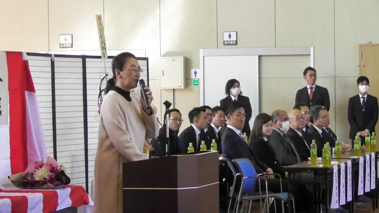 株式会社京繊田中元子会長