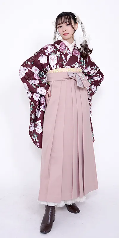 ange(アンジュ)卒業式の袴レンタル大阪天王寺でレンタルできる卒業式袴