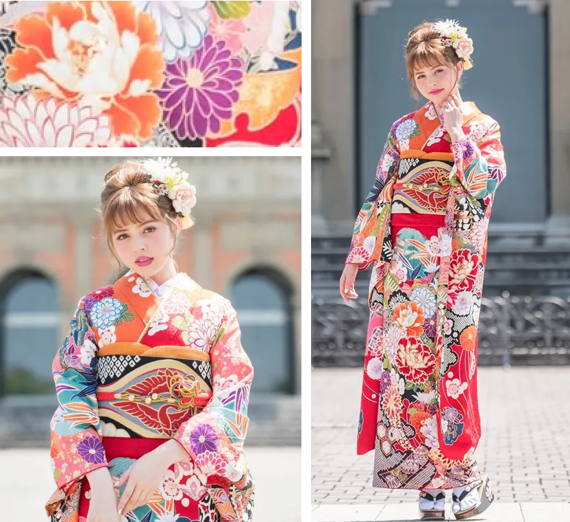 さがの館オリジナル振袖｜古典デザインの成人式振袖