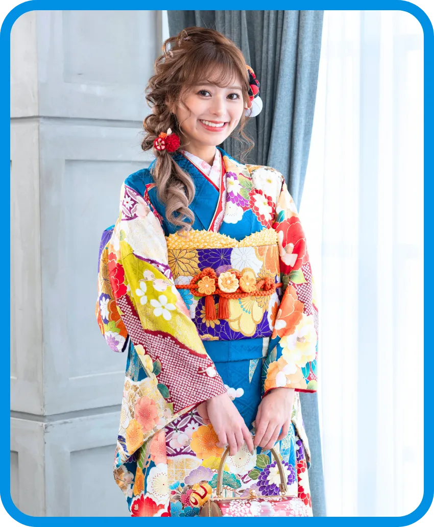 パーソナルカラーがSummer（ブルベ夏）さん向けの成人式振袖