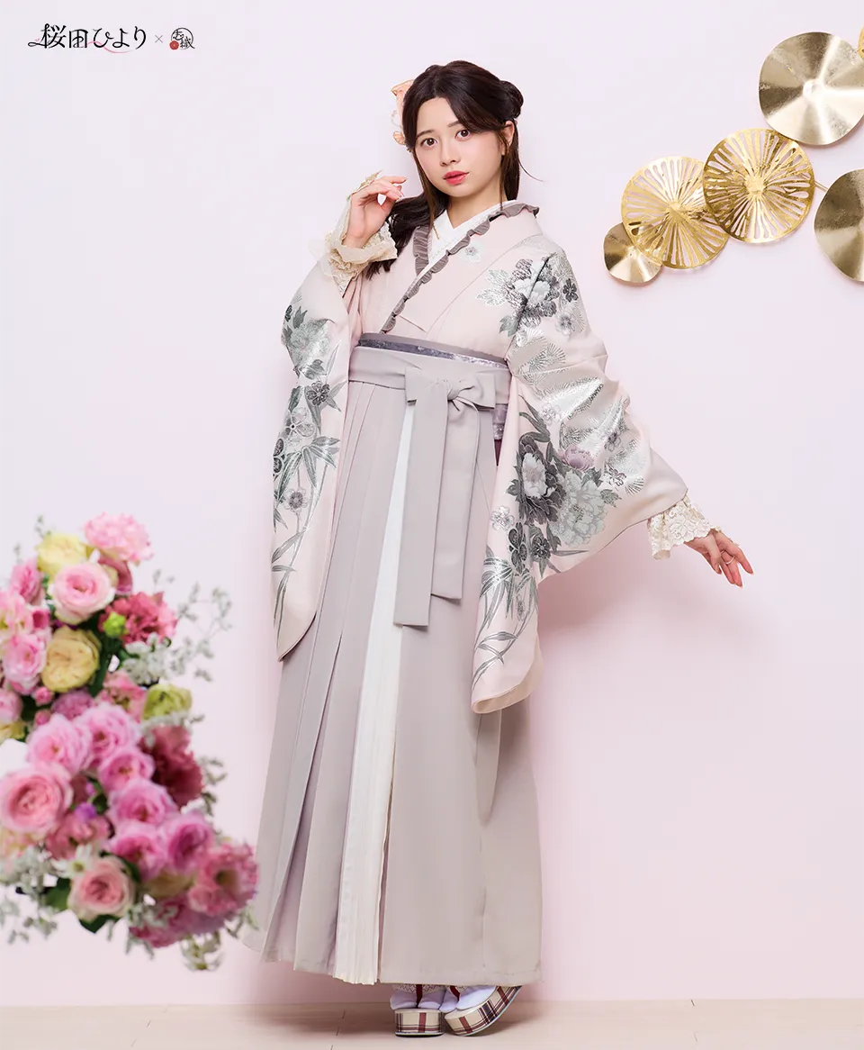 桜田ひよりさん　卒業式袴レンタル京都さがの館