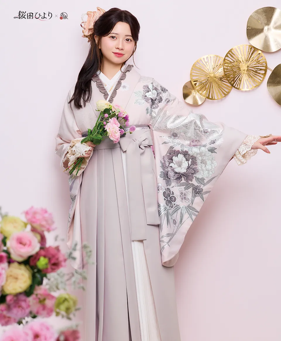 桜田ひよりさん　卒業式袴レンタル京都さがの館