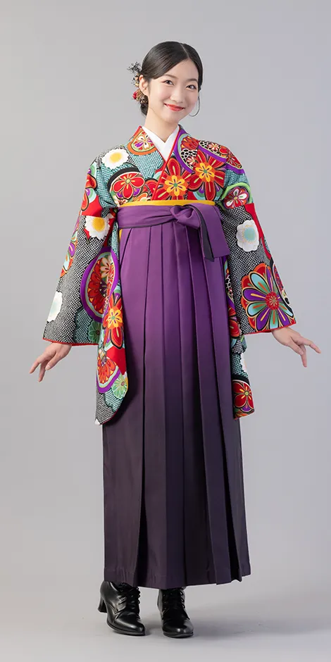 レンタル着物BBB461×袴MRB049