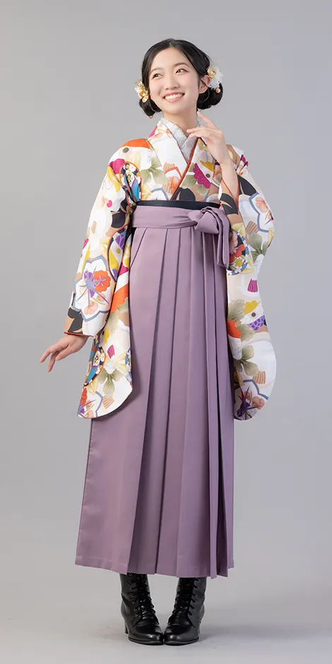 レンタル着物BBB478×袴SKP957