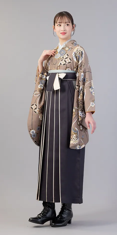 レンタル着物BBB488×袴KUL962