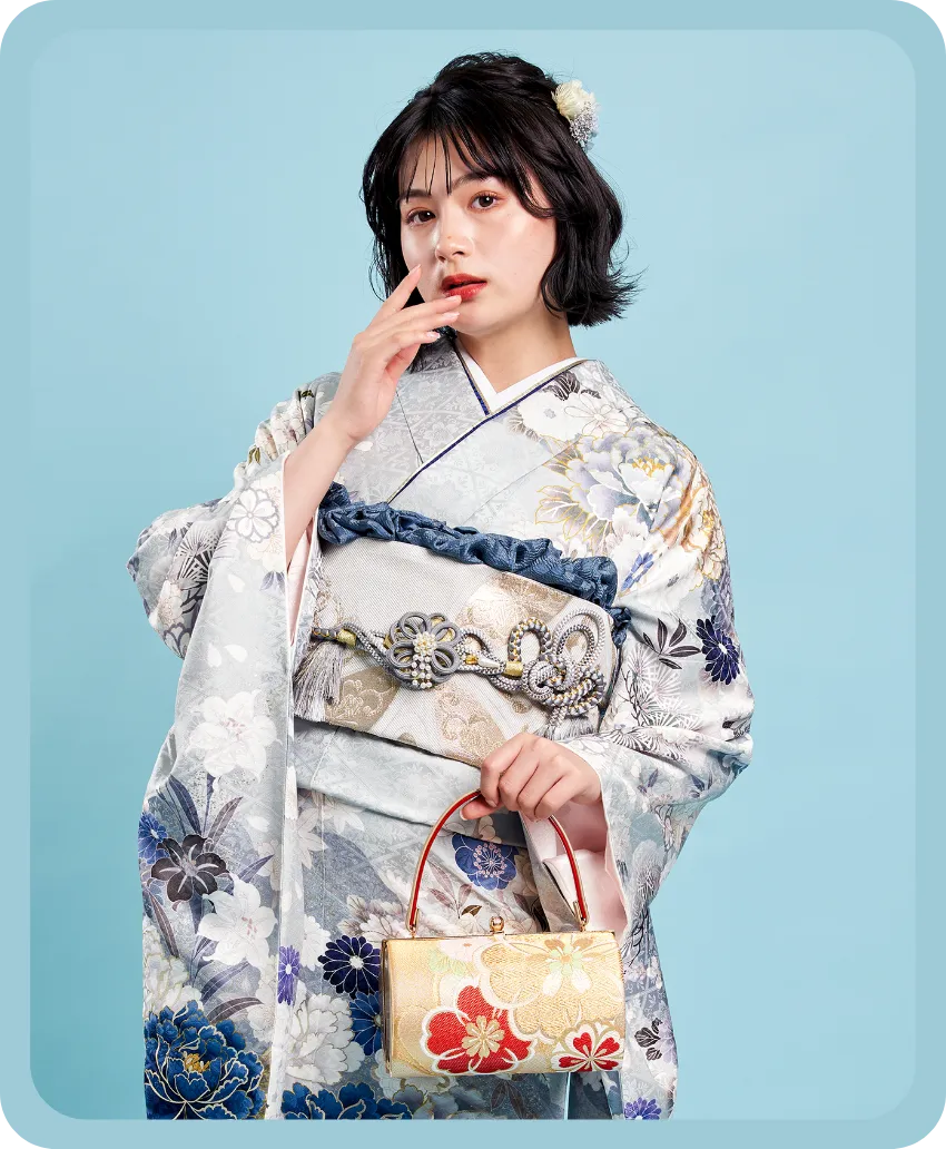 パーソナルカラーがSummer（ブルベ夏）さん向けの成人式振袖