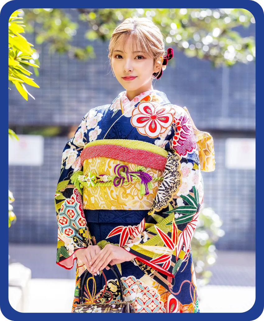 パーソナルカラーがWinter（ブルベ冬）さん向けの成人式振袖