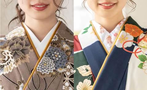 京都さがの館_卒業式袴の半衿