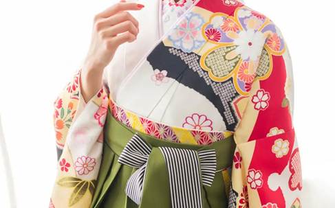 袴に合わせる半幅帯