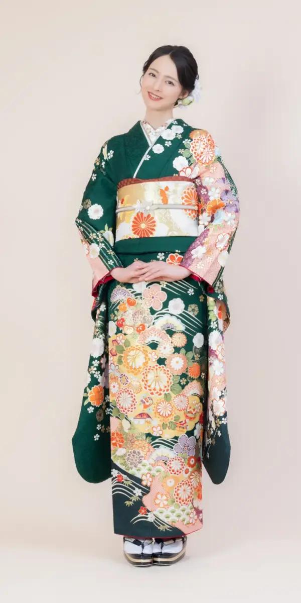 FS0895_グリーン菊に松桜